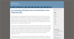 Desktop Screenshot of gisworld.info