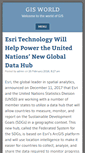 Mobile Screenshot of gisworld.info